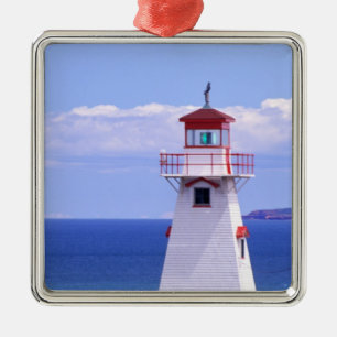 Ornement Carré Argenté T.N. Canada, Île-du-Prince-Édouard. Cap Tryon