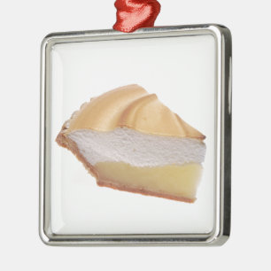 Ornement Carré Argenté Tarte au citron meringue