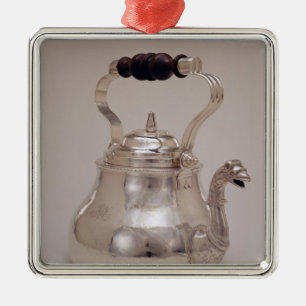 Ornement Carré Argenté Théière, c.1765