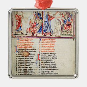 Ornement Carré Argenté Thomas que Becket prononce