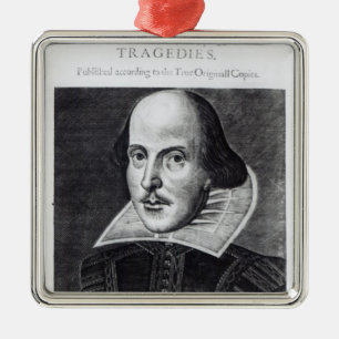 Ornement Carré Argenté Titlepage, 'M. William Shakespeares