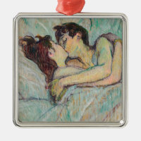 Toulouse-Lautrec - En Lit, Baiser