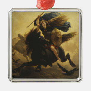 Ornement Carré Argenté Valkyrie, 1865 (huile sur toile)