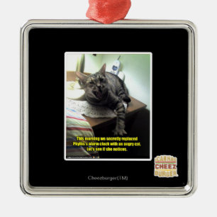 Ornement Carré Argenté Voyons si elle note