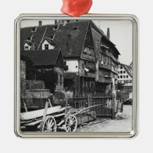 Ornement Carré Argenté Vue du vieux quart, Ulm, c.1910