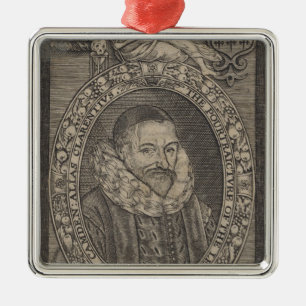 Ornement Carré Argenté William Camden, c.1636