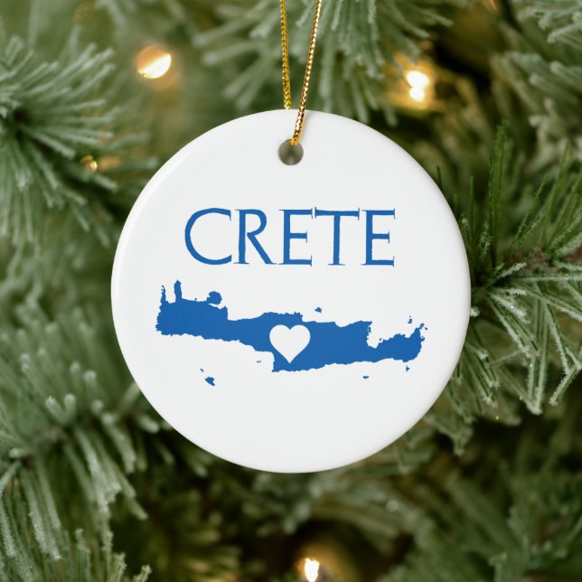 Ornement Carte Crète (Arbre)