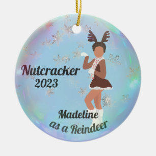 Ornement Casse-Noix Personnalisé - Reindeer