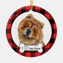 Ornement Chow Chow Dog