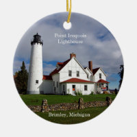 Ornement circulaire Point Iroquois Lighthouse