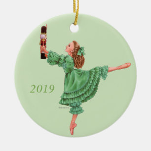 Ornement Clara - Costume vert - Personnaliser