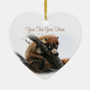 Ornement : Coatimundi #5 (Coeur)