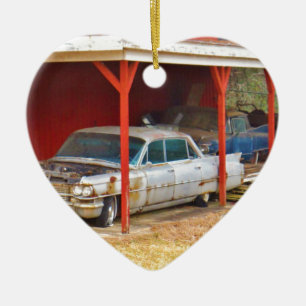 Ornement Cœur En Céramique 1963 Silver Sadan deville