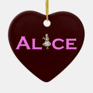 Ornement Cœur En Céramique Alice