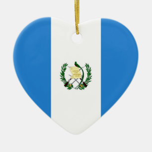 ORNEMENT CŒUR EN CÉRAMIQUE LE GUATEMALA