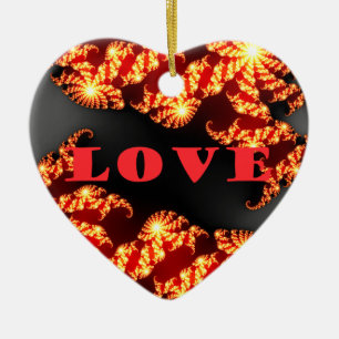 Ornement Cœur En Céramique Love.png