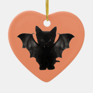 Ornement Cœur En Céramique Minou de Batcat