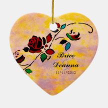 Passion Pièces Mariage Faveur Ornament