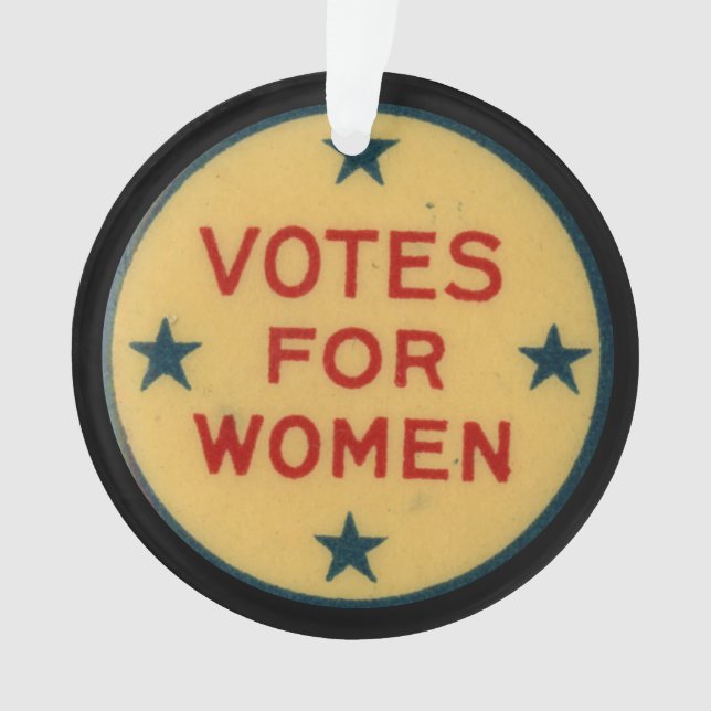 Ornement collectable de Pin de suffrage historique (devant)
