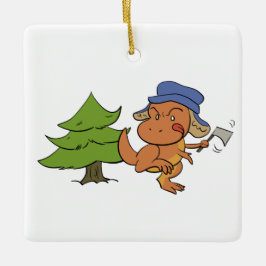 Ornement d'achats d'arbre de Noël de T. Rex