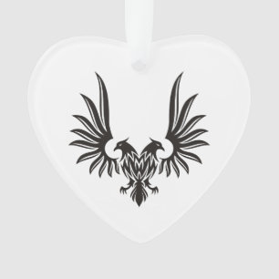 Ornement d'aigle à deux Têtes