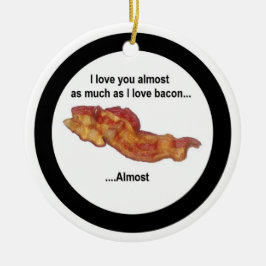 Ornement d'amour de lard
