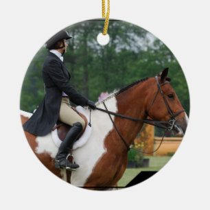 Ornement d'anneau de concours hippique