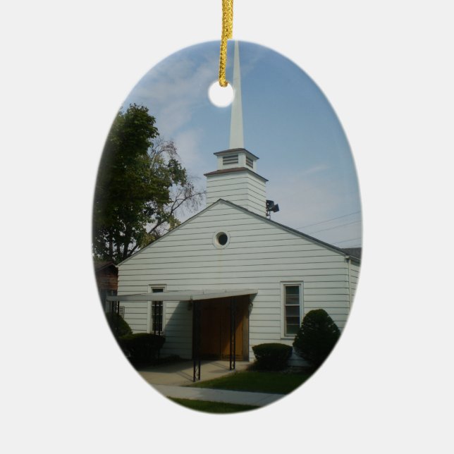 Ornement d'anniversaire d'Immanuel 100th (Devant)