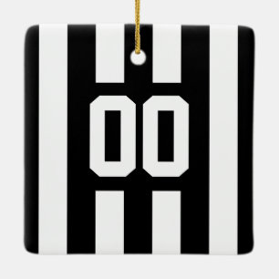 Ornement d'arbitre de hockey personnalisé