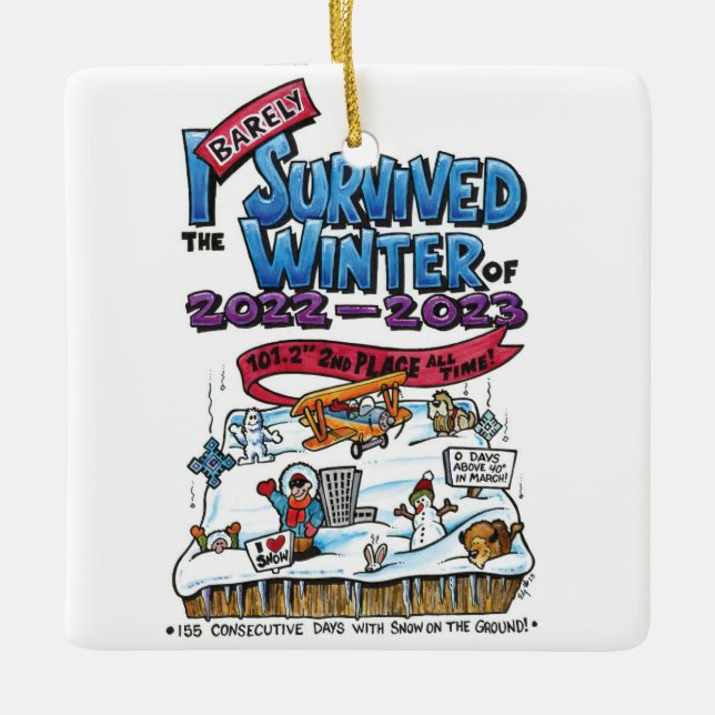 Ornement d'arbre de Noël (Devant)