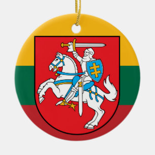 Ornement d'arbre de Noël de Vytis en Lituanie