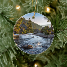 Ornement d'arbre de Noël du lac Tahoe