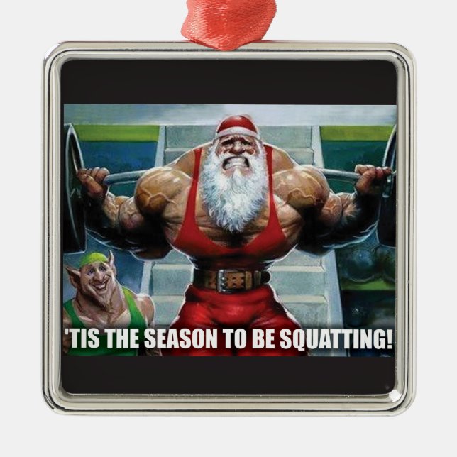 Ornement d'arbre de Noël - pour Bodybuilding (Devant)