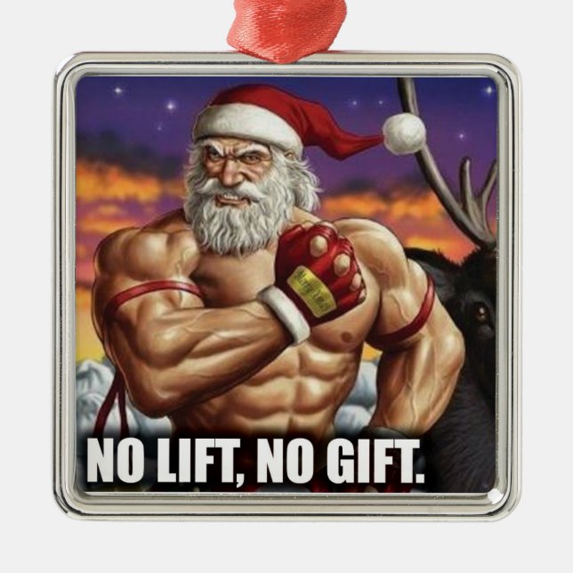 Ornement d'arbre de Noël - pour Bodybuilding (Devant)