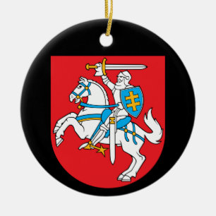 Ornement d'arbre de Noël Vytis en Lituanie