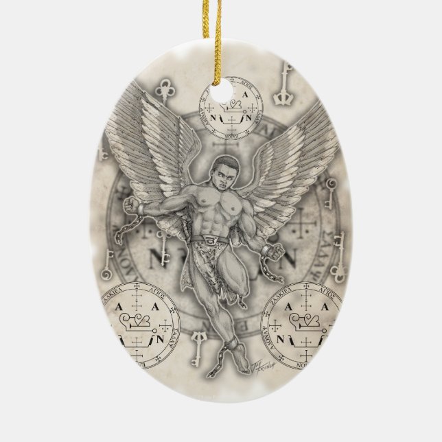 Ornement d'Arkhangel Zadkiel (Dos)
