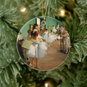 Ornement d'art de l'élégance du ballet de Degas