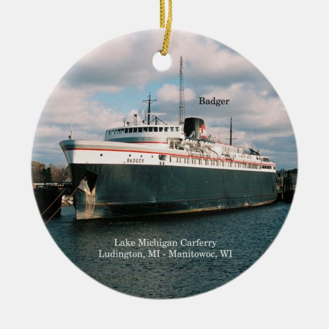 Ornement de Badger (Devant)