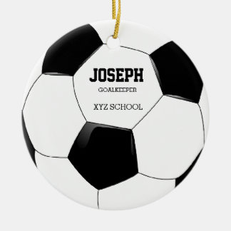 Ornement de ballon de football