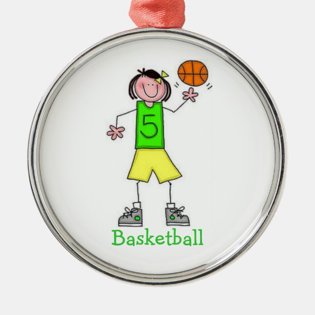 Ornement de basket-ball de filles (Devant)