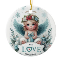 Ornement de bébé ange de Noël