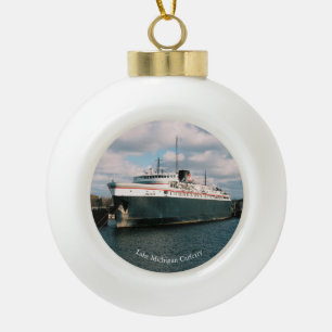 Ornement de blaireau ou de flocon de neige