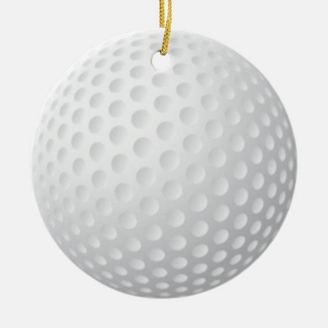 Ornement de boule de golf (Devant)