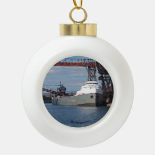 Ornement de boule ou de flocon de neige Michipicot