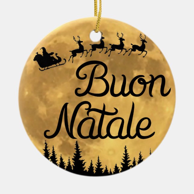 Ornement de Buon Natale (Devant)