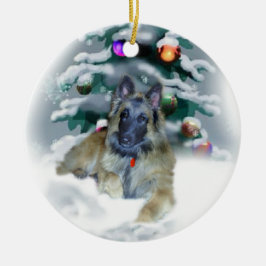 Ornement de cadeaux de Noël Tervuren belge