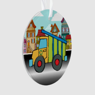 Ornement de camionnette de ramassage