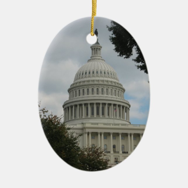 Ornement de capitol de Washington DC (Devant)