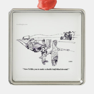 Ornement de carré d'essai de sobriété de champ