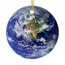 Ornement de cercle de la terre